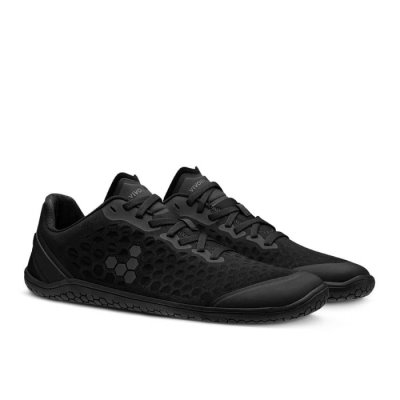 Vivobarefoot Women's Stealth III Running Shoes - Black USA [ZQF695071]